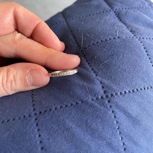 1/4 carat diamond wedding band
